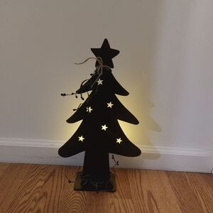 Brown Rustic Tree Candle Holder